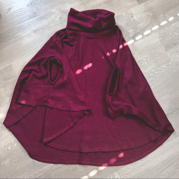 Poncho Sweater - Picture 2 of 7